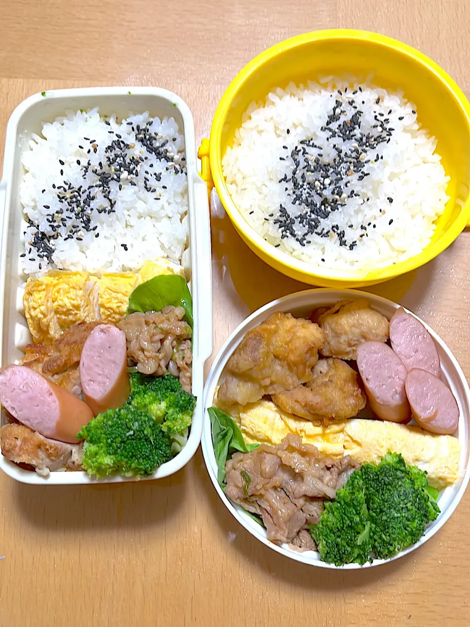 Snapdishの料理写真:今日は母仕事休み受診の日べんとー|まつさん