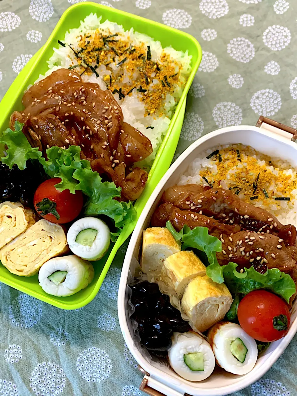 Snapdishの料理写真:生姜焼き弁当|ちょんさん