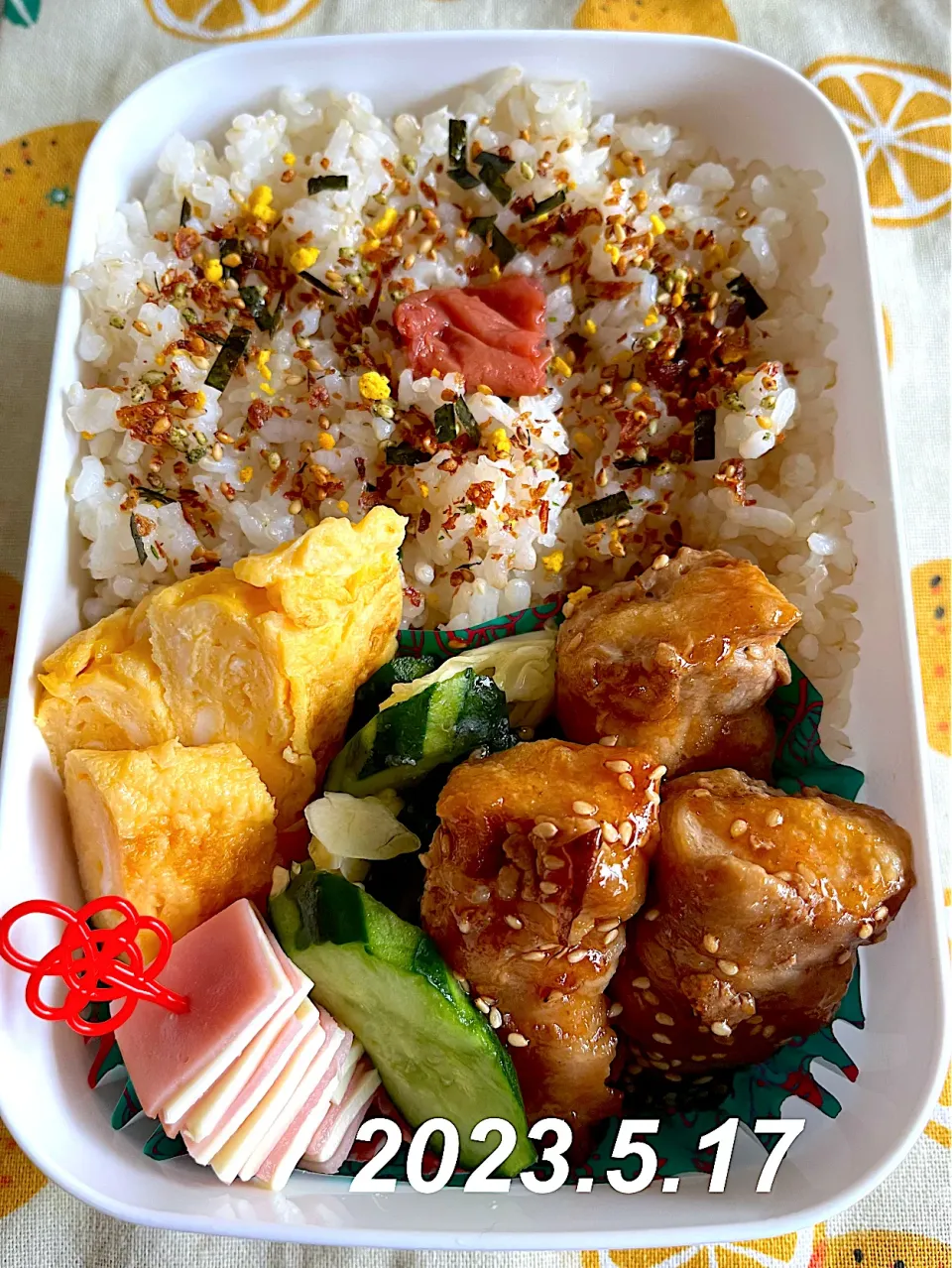 Snapdishの料理写真:男子高校生のお弁当|harutomomamaさん