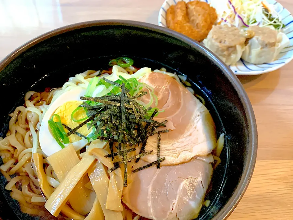 暑いので冷やしラーメンの夕飯|yukopunさん