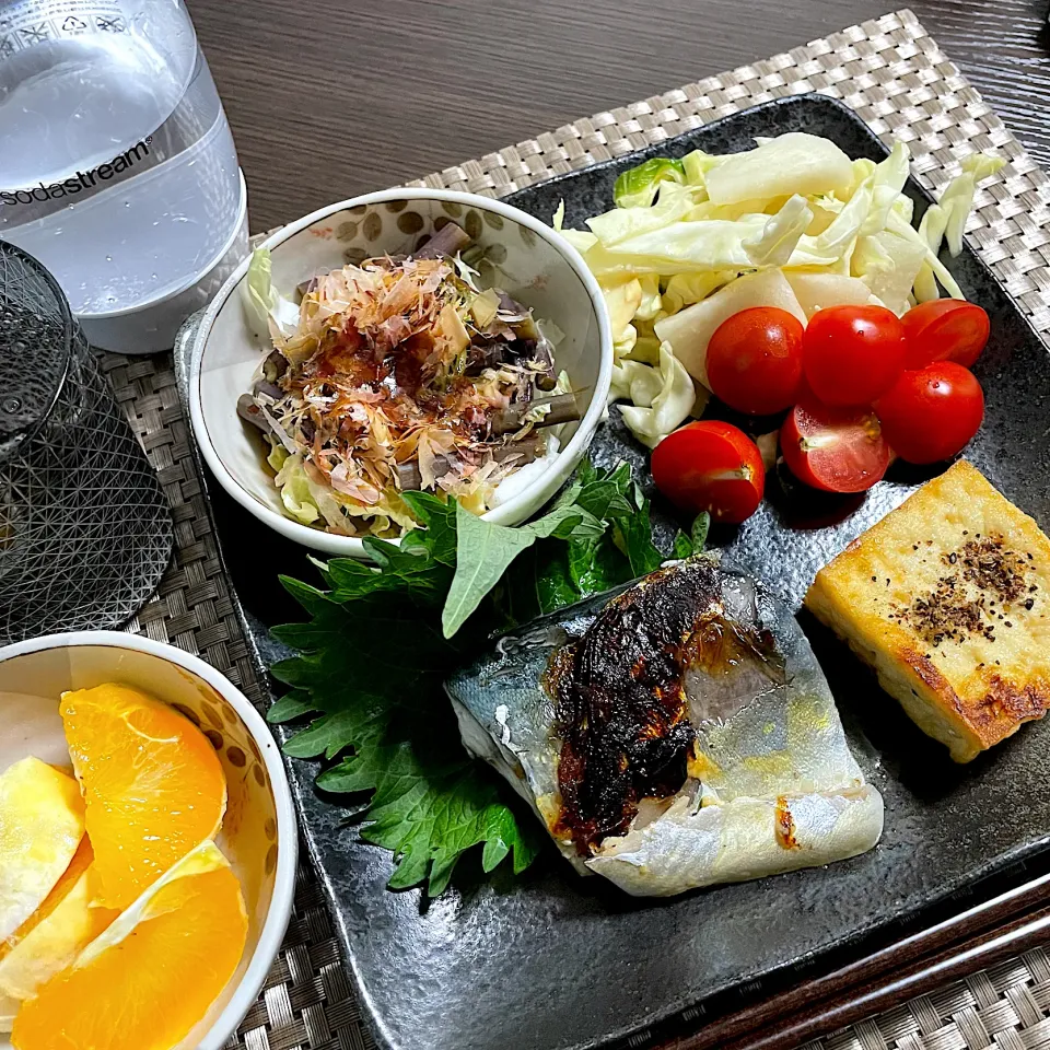 5/17晩ご飯：鯖の塩麹焼き|ななみんさん