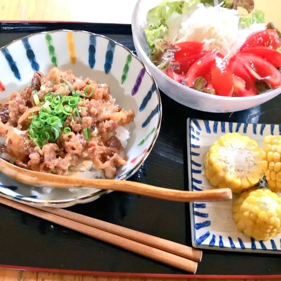 ﾁｰｽﾞﾌﾟﾙｺｷﾞ丼|みきやんさん