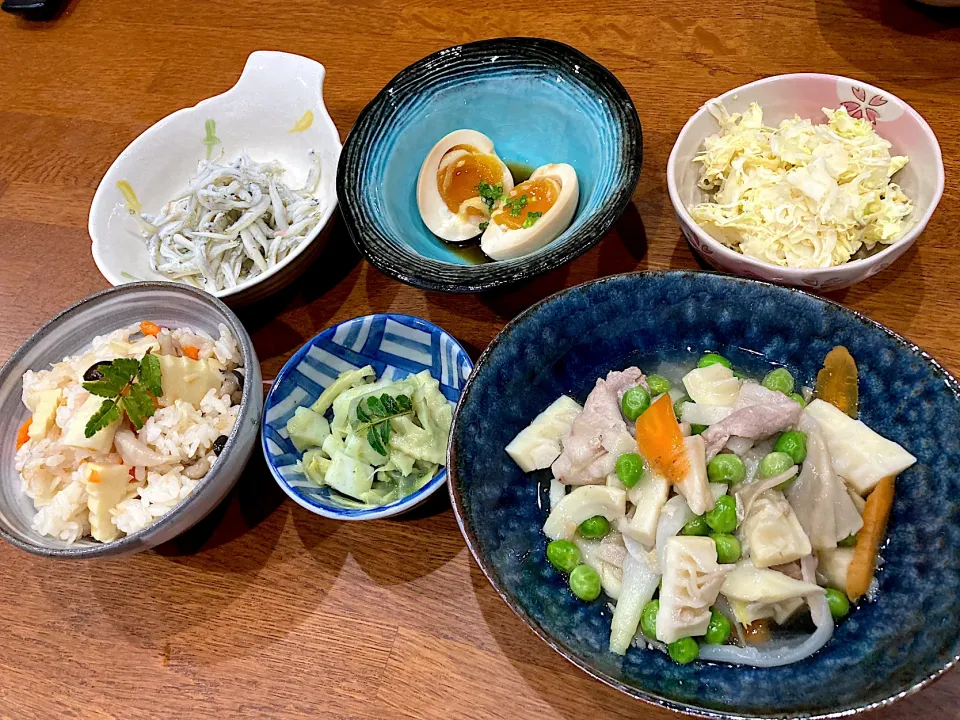 筍尽くしの晩ご飯|sakuramochiさん