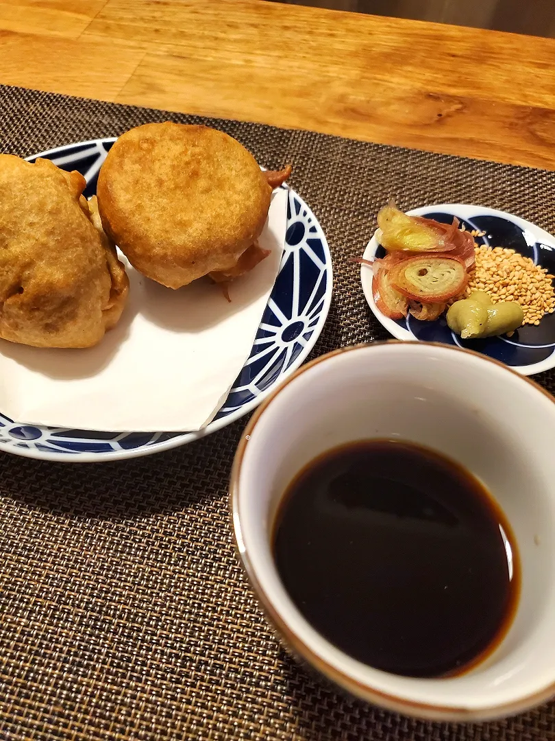 蕎麦がき揚げた奴|野津政人さん