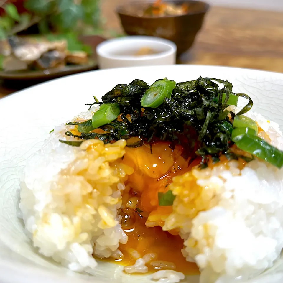 究極の朝食だよね！ちょっと手間をかけた卵がけご飯|くまちゃんさん