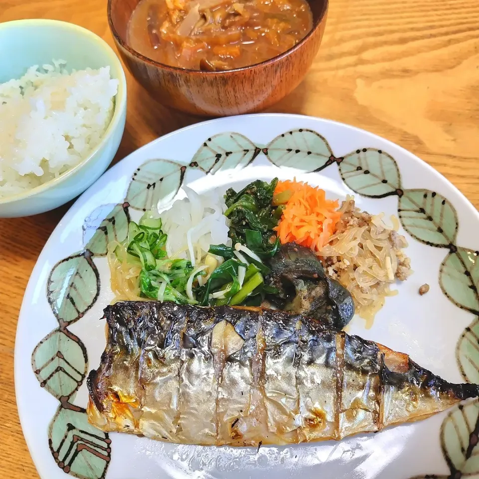 木曜日の朝ごはん🍚|ぽんしきさん