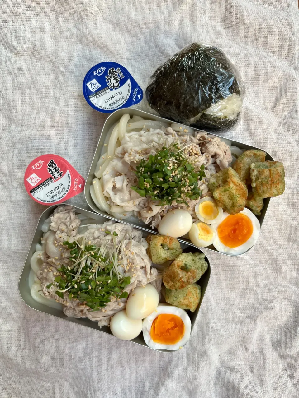 冷しゃぶうどん弁当。|chocohimeさん