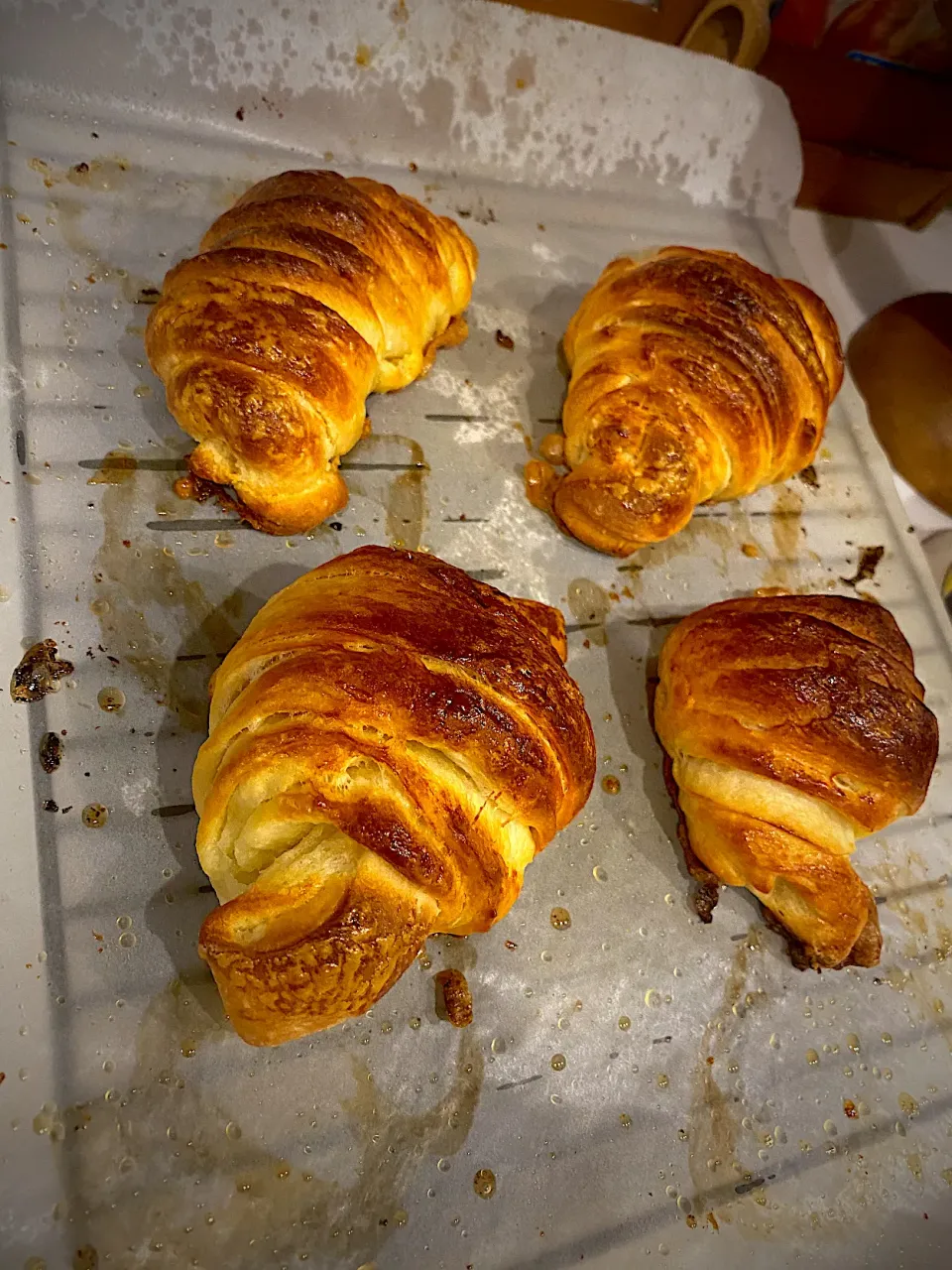 Snapdishの料理写真:発酵バタークロワッサン🥐|ch＊K*∀o(^^*)♪さん