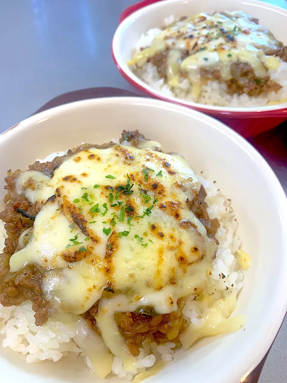 残っていつまでも食べてくれないカレーのドリア|ヅッキーさん