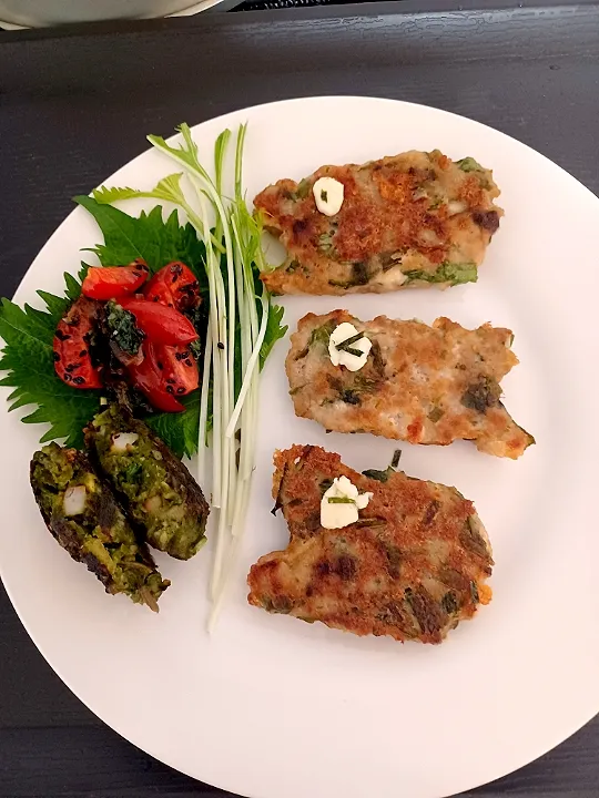 ヘルシーチキンナゲットで、鯉のぼり😆|ぽんすけさん