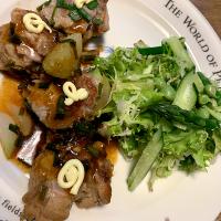 豚こま焼き