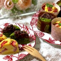 米粉いちご🍓マフィン＆米粉抹茶マフィン