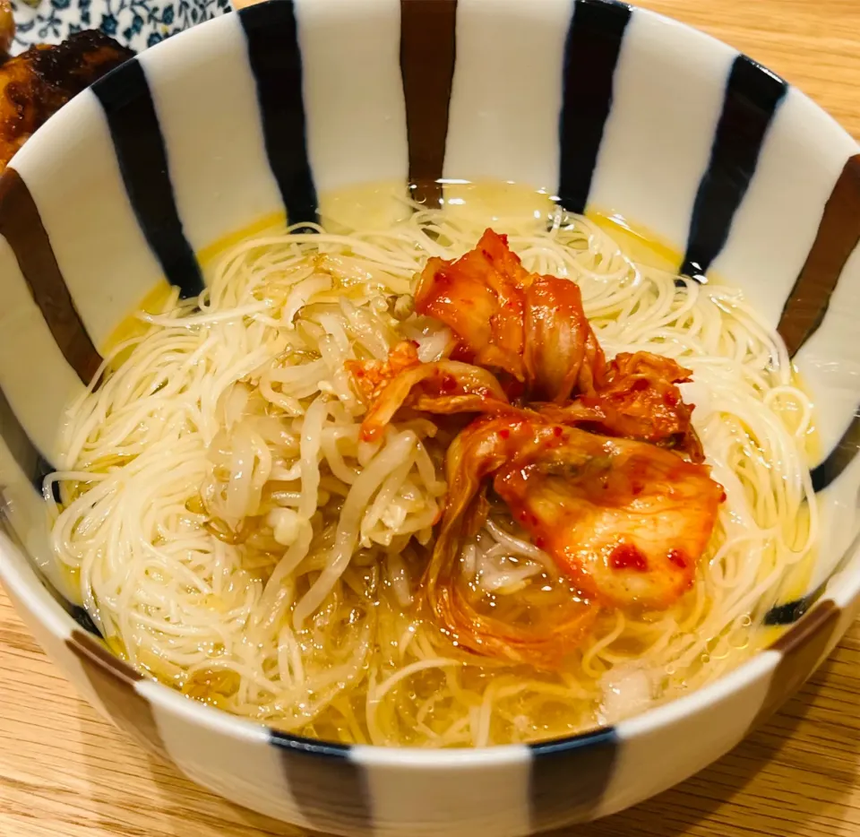 ナムルとキムチの塩そうめん|yuuukaさん