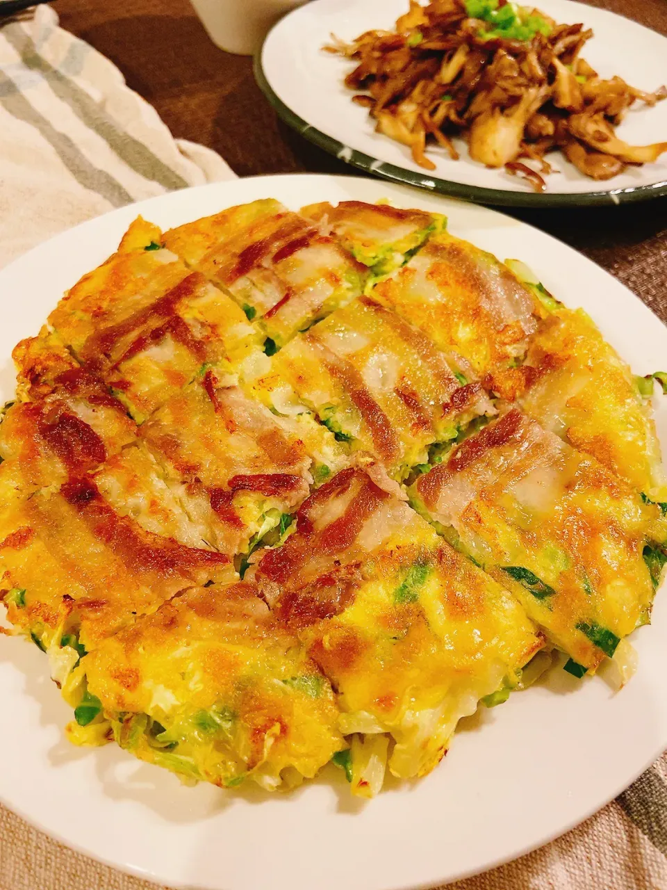 豚バラお好み焼き焼き風|ももこさん