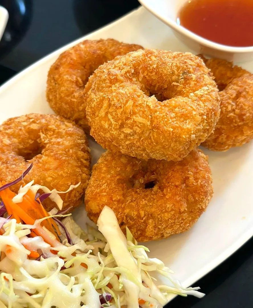 Crunchy Shrimp Fritters 🍤🤤|An'leeさん