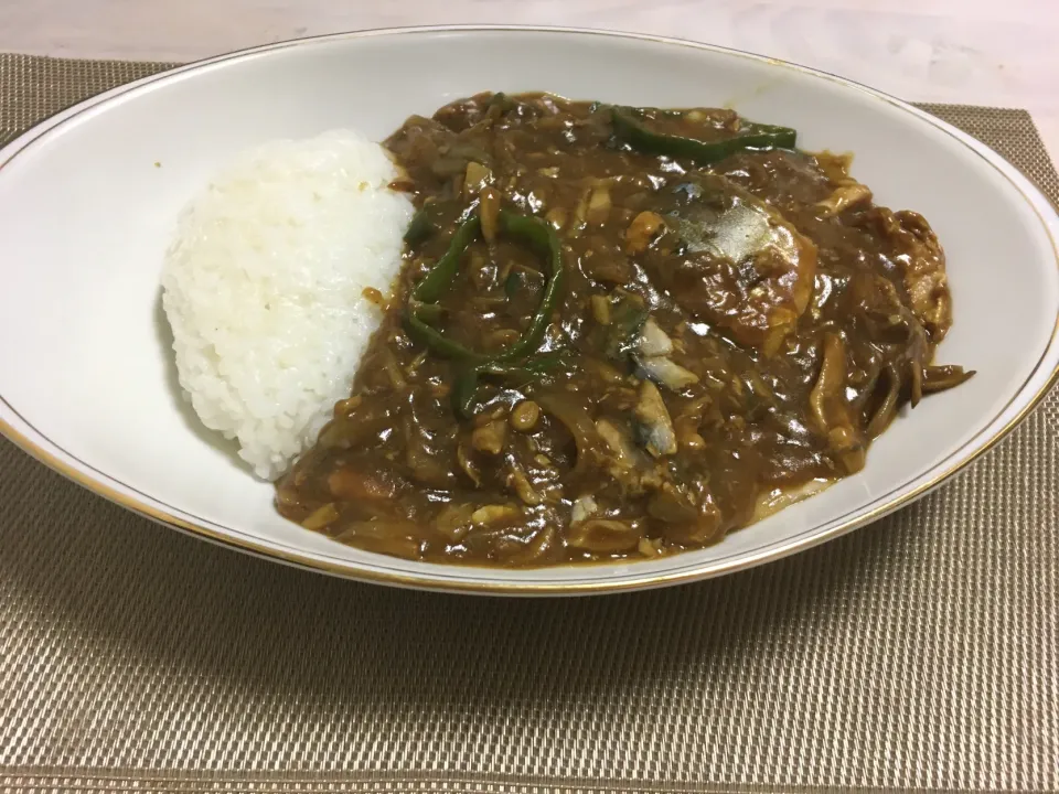 鯖缶カレー|ももさん