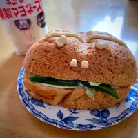 Snapdishの料理写真:今朝もサンド|よしずさん