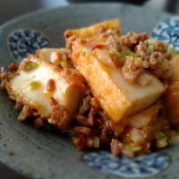 絹揚げの四川煮