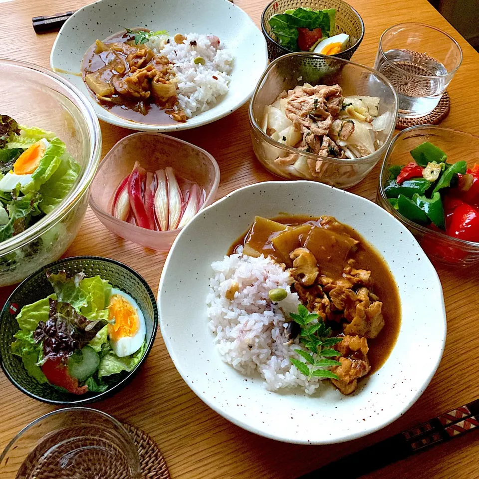 大豆のお肉の和風カレー|むぎこさん