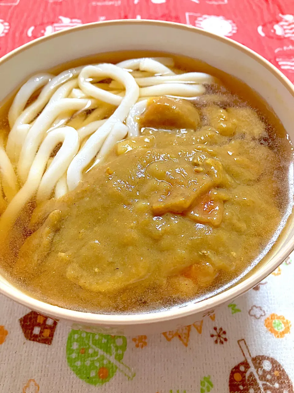 Snapdishの料理写真:冷やしカレーうどん|KAORUNSHEEPさん