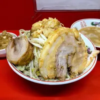 京都店　つけ麺小、脂飯|ひとしおぶですさん