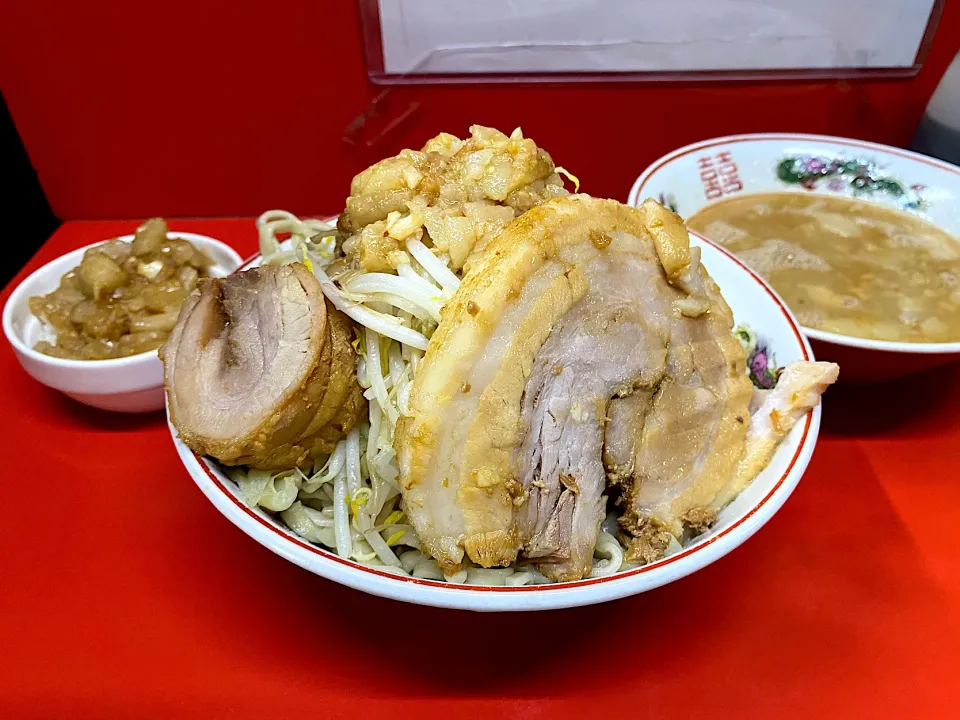 京都店　つけ麺小、脂飯|ひとしおぶですさん