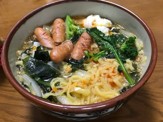 ラ王🍜、味噌味❗️(๑╹ω╹๑ )✨|サソリさん