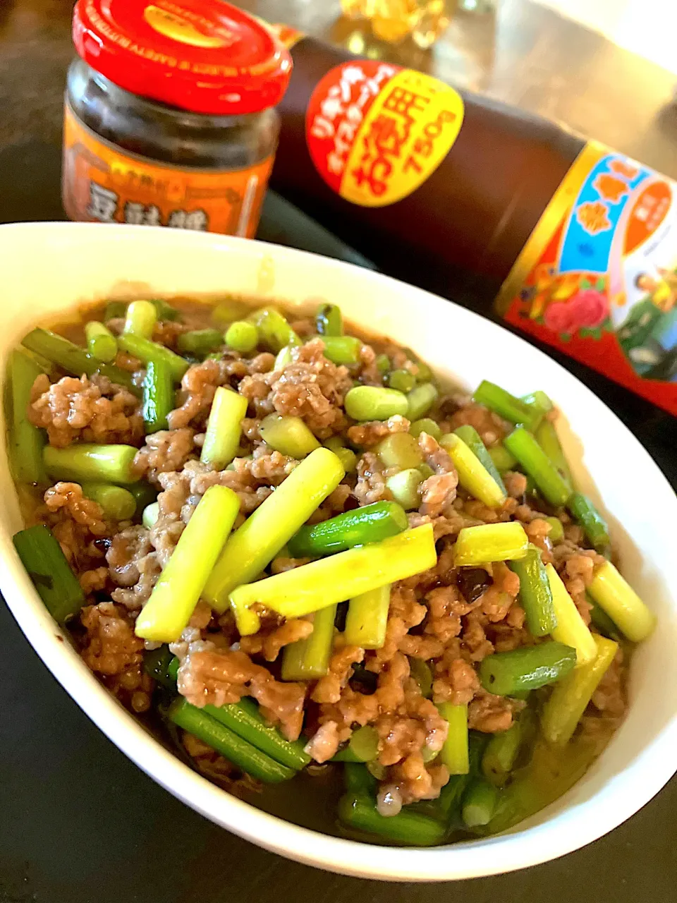 #ニンニクの芽🧄と豚の挽肉炒め#申し訳ない位美味しいです😋|Atsuko Munakataさん