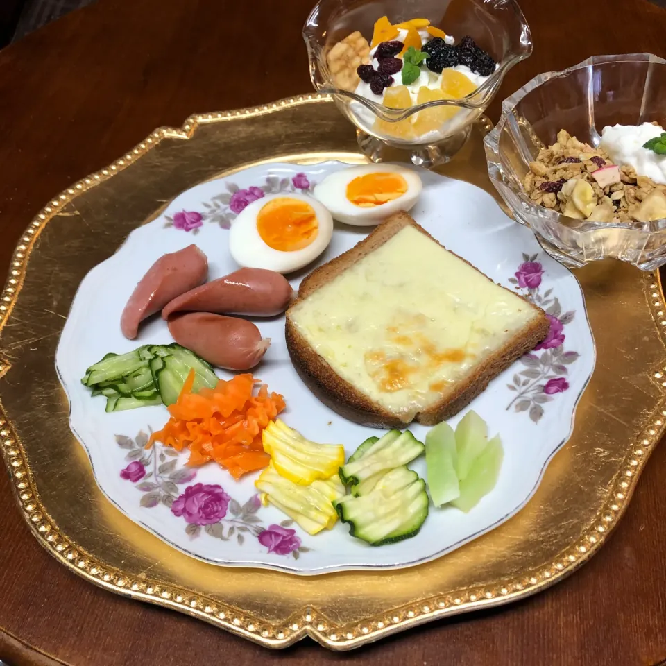 henryさんの料理 春野菜モーニングプレート💐|henryさん