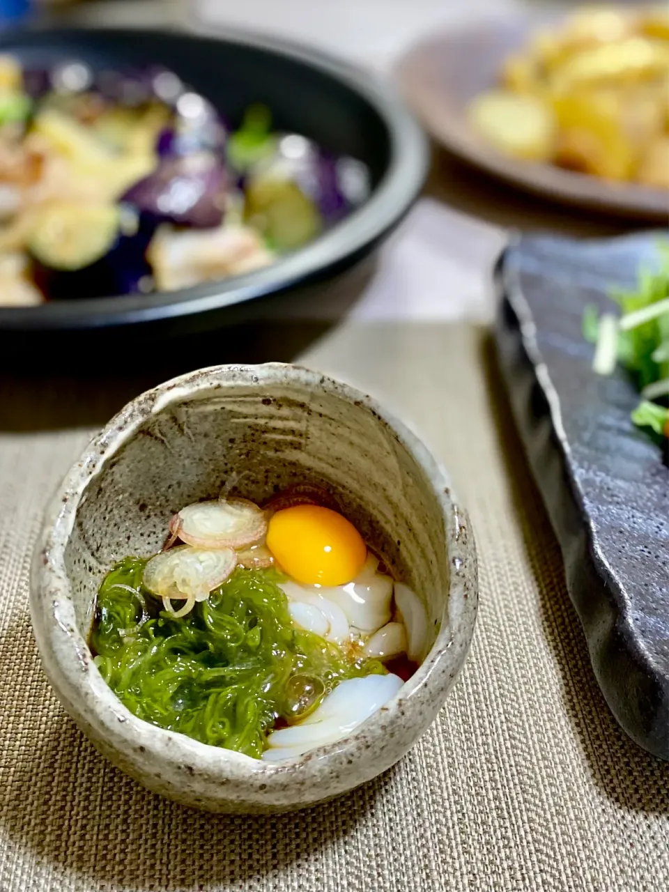 イカそうめんとめかぶは最強コンビ|けいこさん