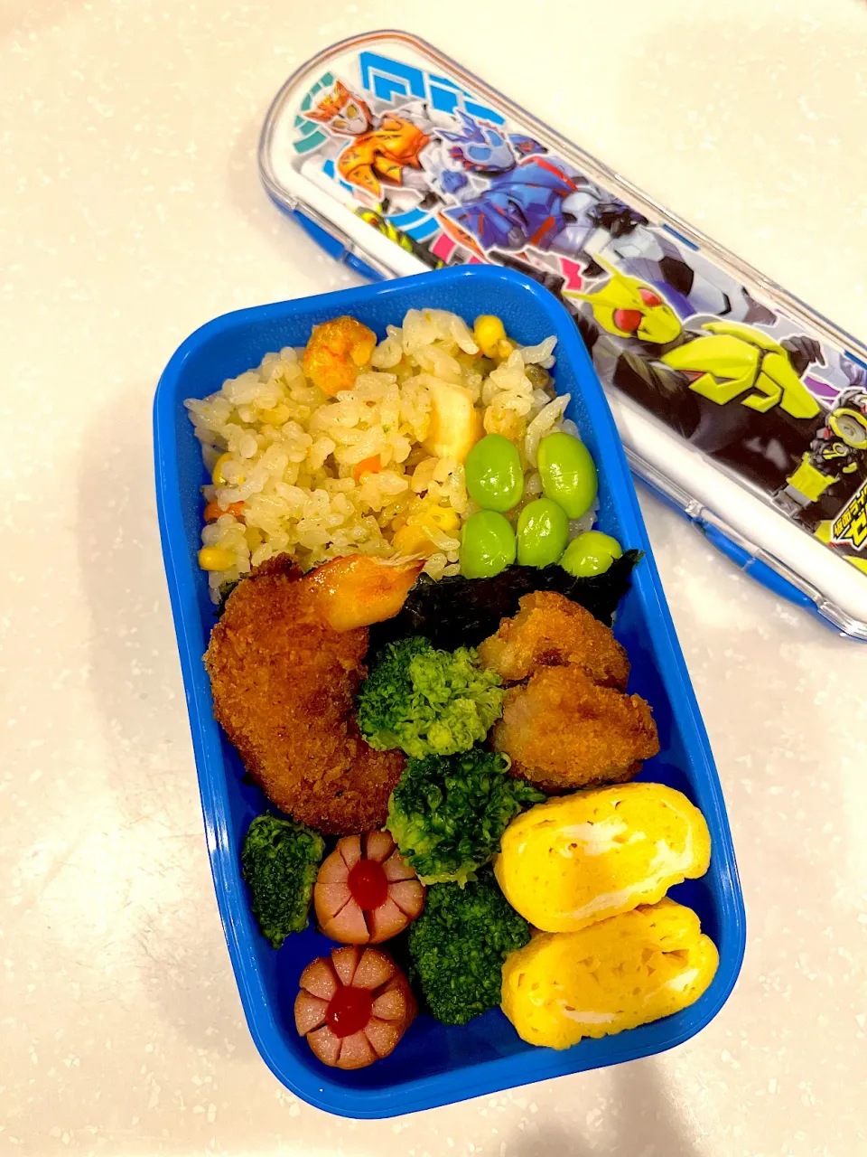 Snapdishの料理写真:6歳児お弁当🍱|みぃこさん