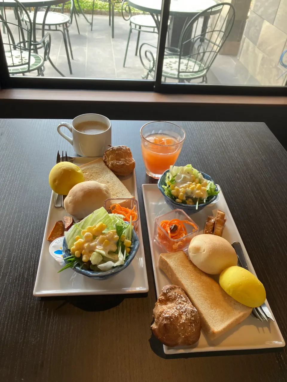 次女と、カフェにモーニング☕️|きみちさん