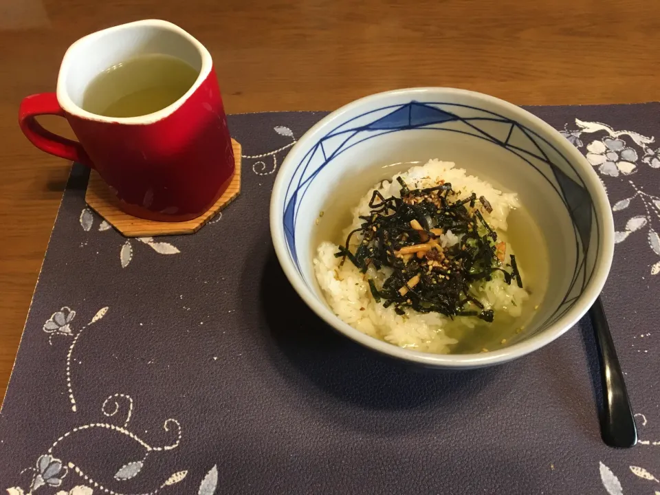 お茶漬け(朝ご飯)|enarinさん