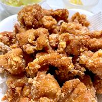 唐揚げ、いっぱい🤭
