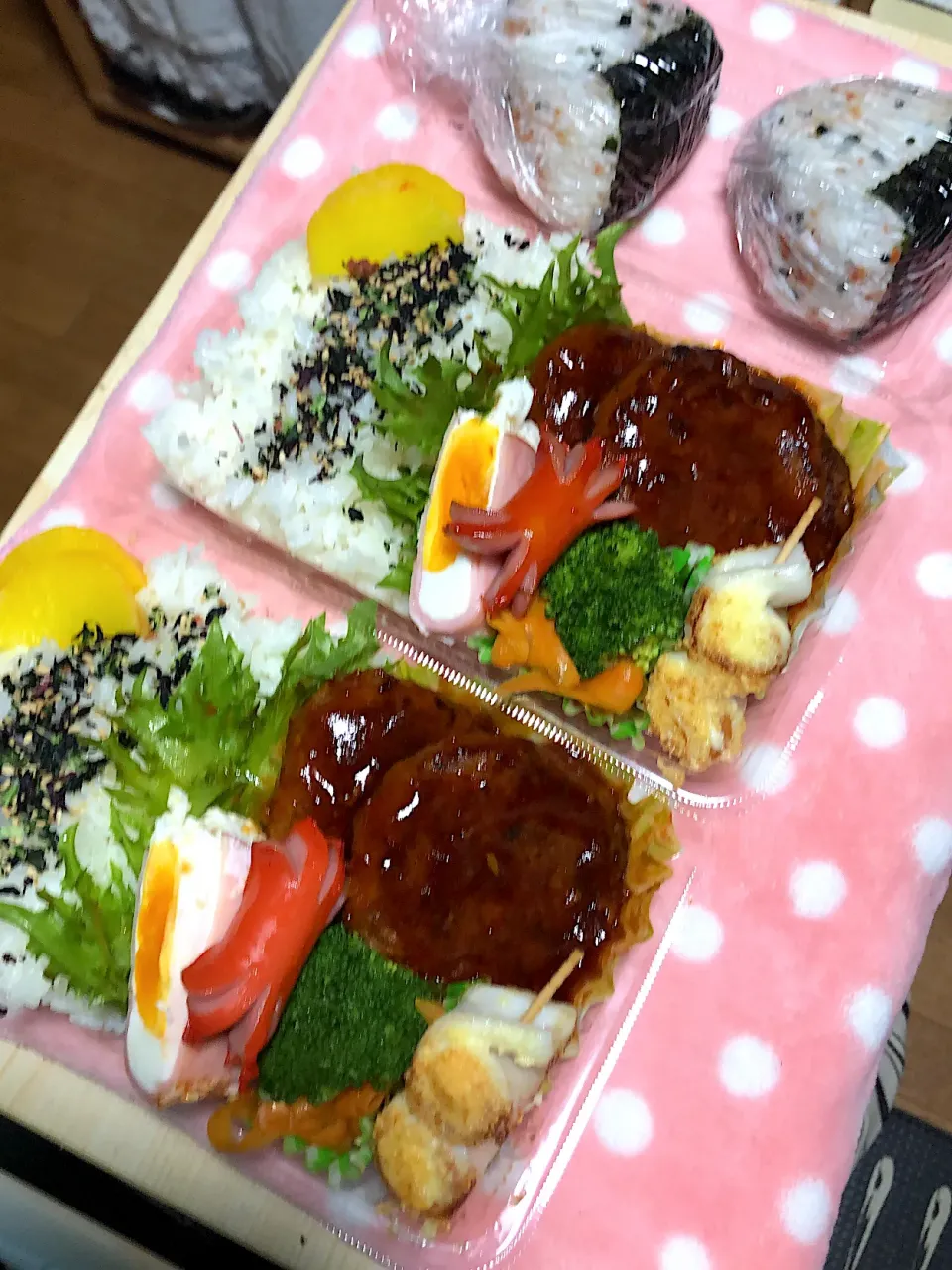 煮込みハンバーグ弁当|魅耜さん