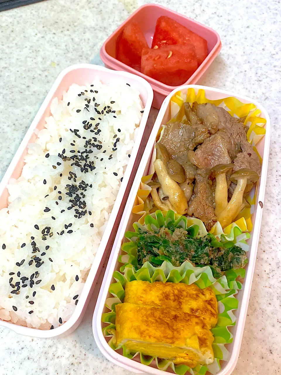 Snapdishの料理写真:今日のお弁当|asumamaさん