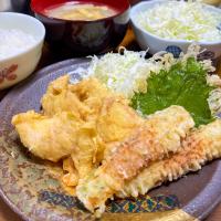 【鶏天 & ちくわの磯辺天】