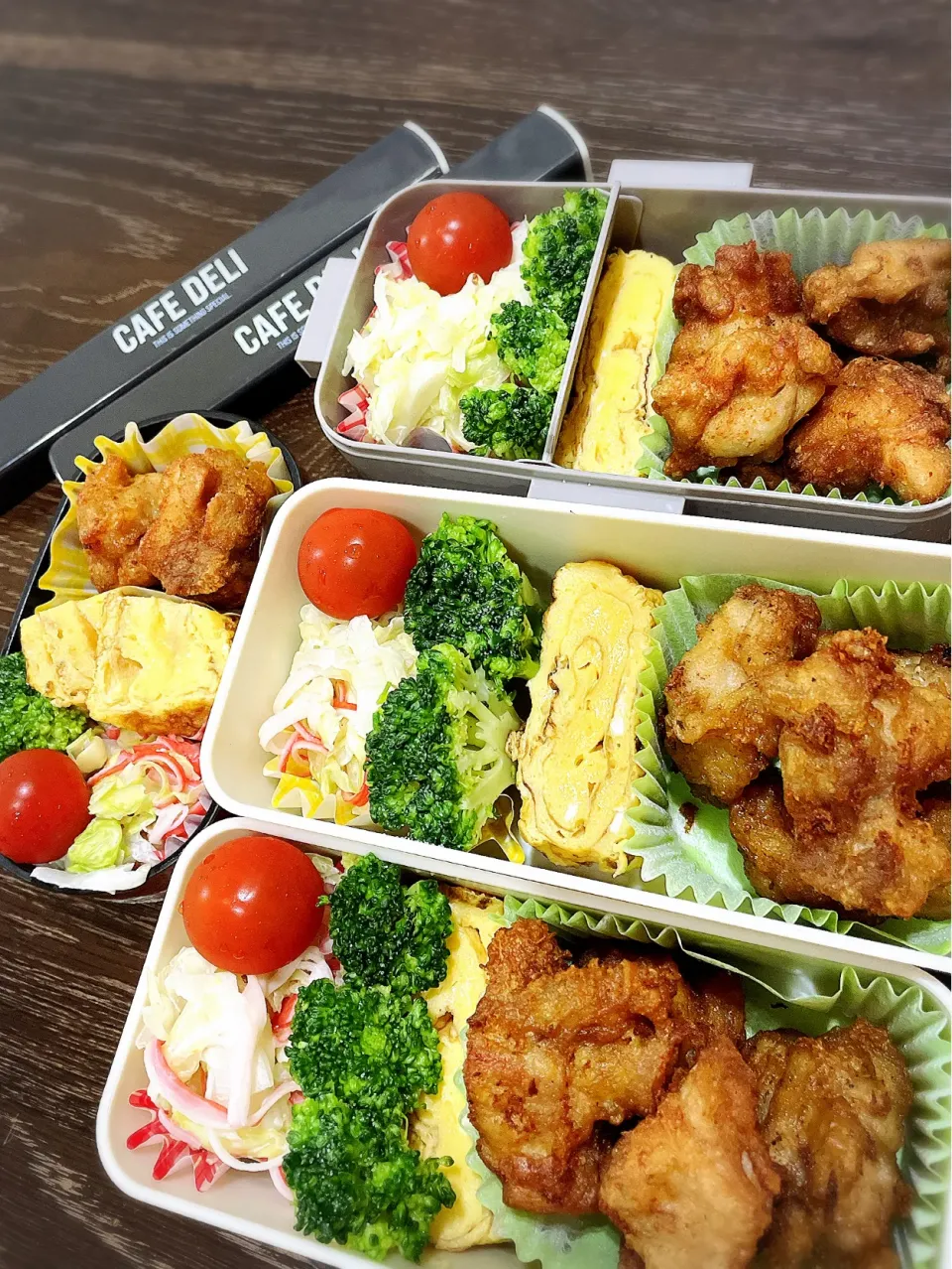 Snapdishの料理写真:今日のお弁当♪♪|mocoꕤ*.゜さん