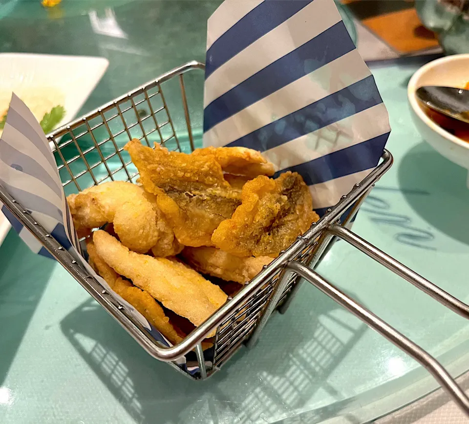 Deep fried Bombay duck fish|skyblueさん