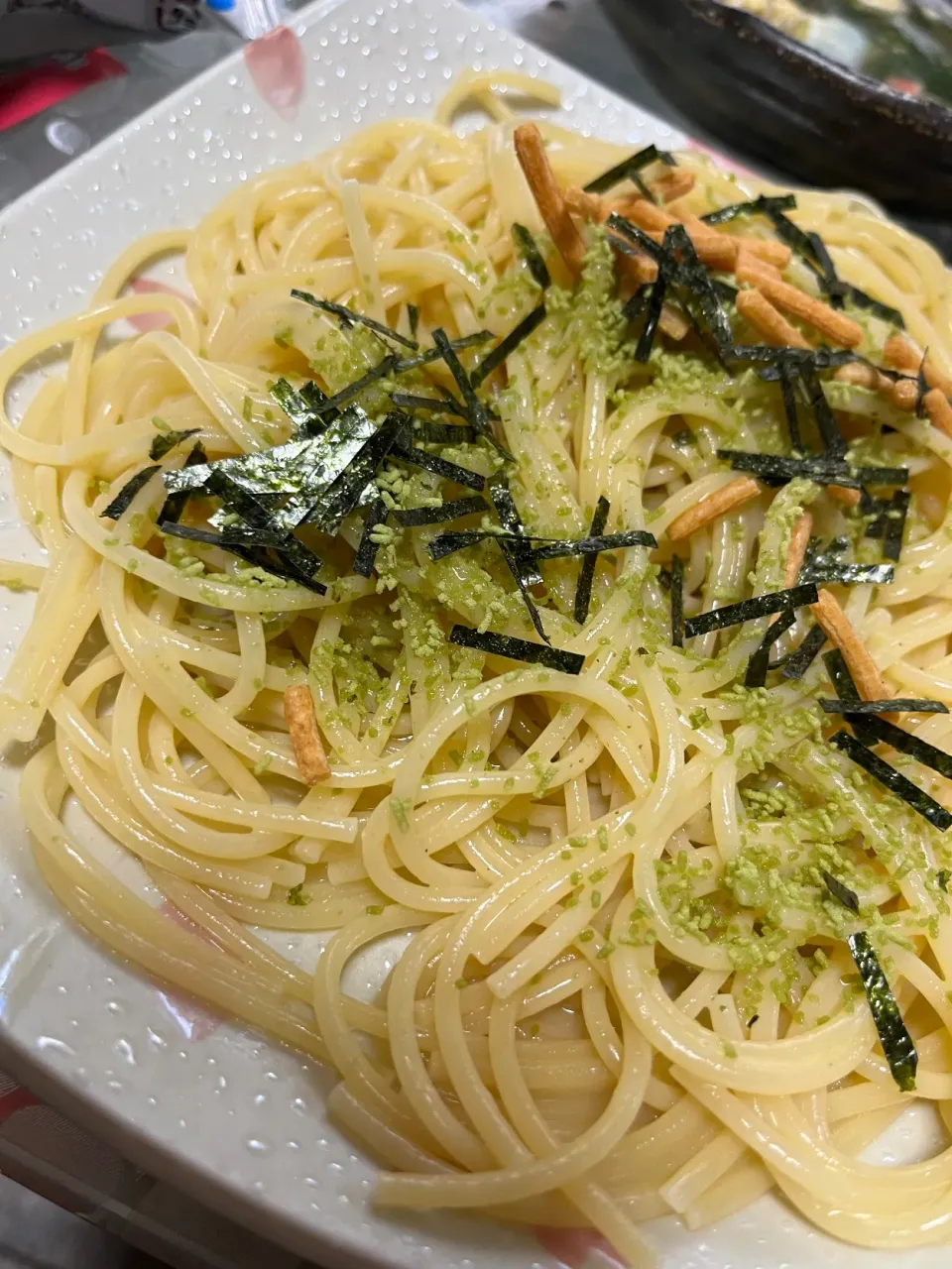 Snapdishの料理写真:お茶漬けパスタ|あいかさん