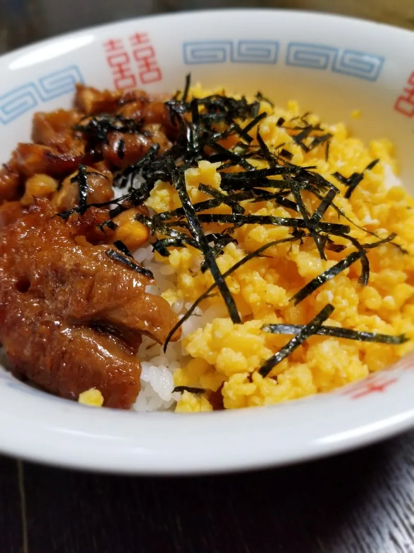 パパ作👨照焼きチキン丼|ぱんだのままんさん