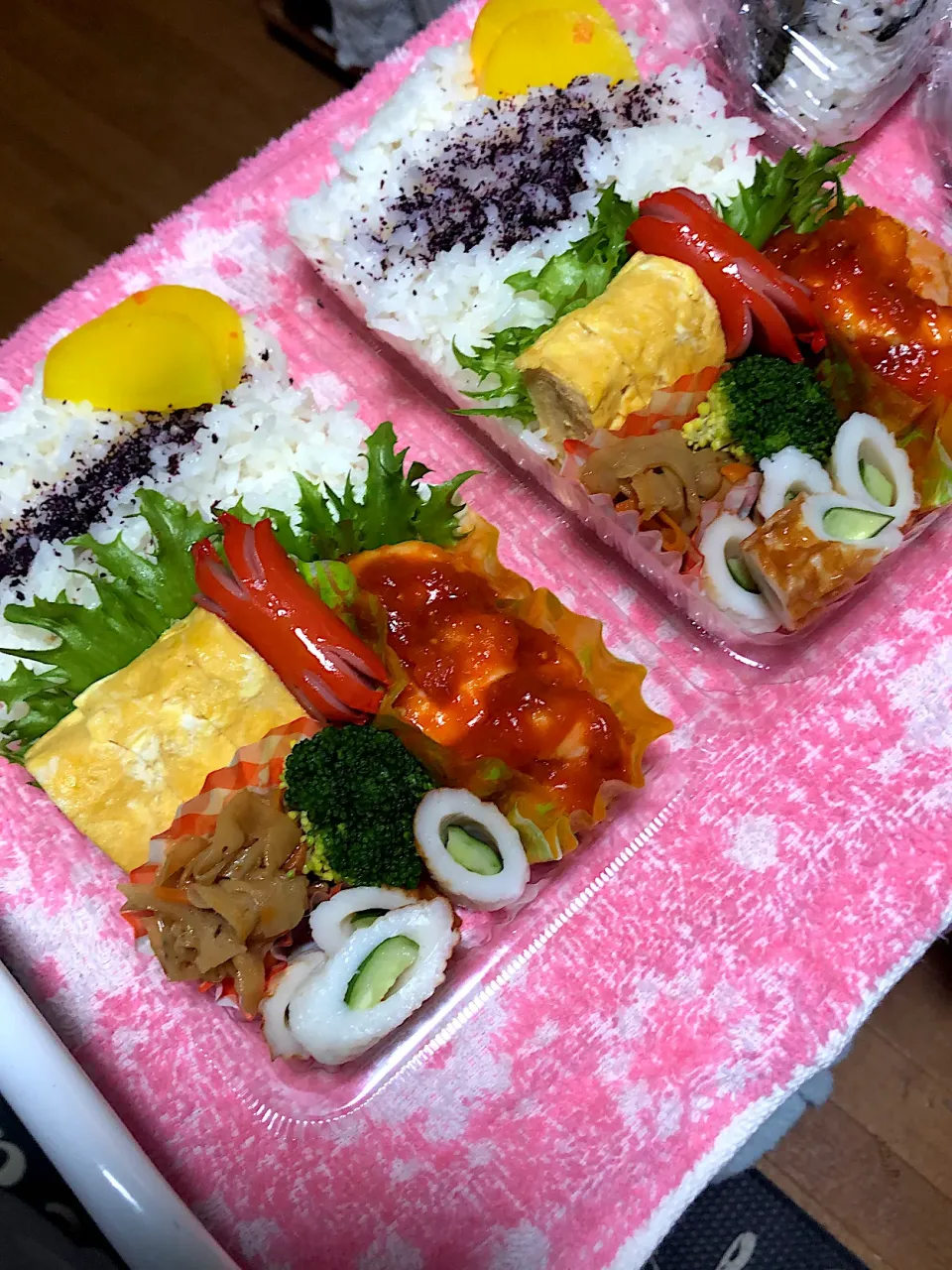 エビチリ弁当|魅耜さん