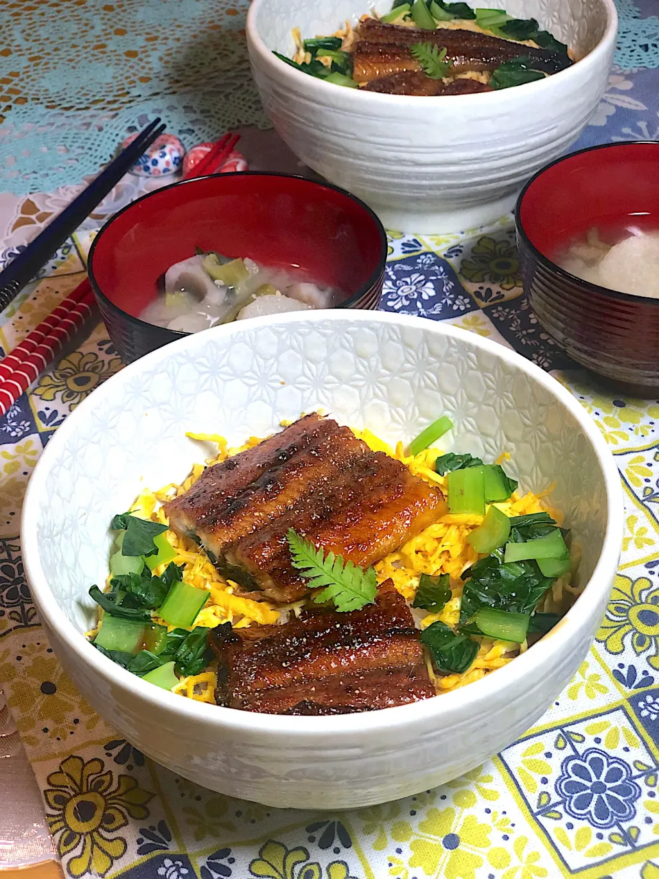 鰻丼でお祝い膳♡♡♡|さらっと🍀さん