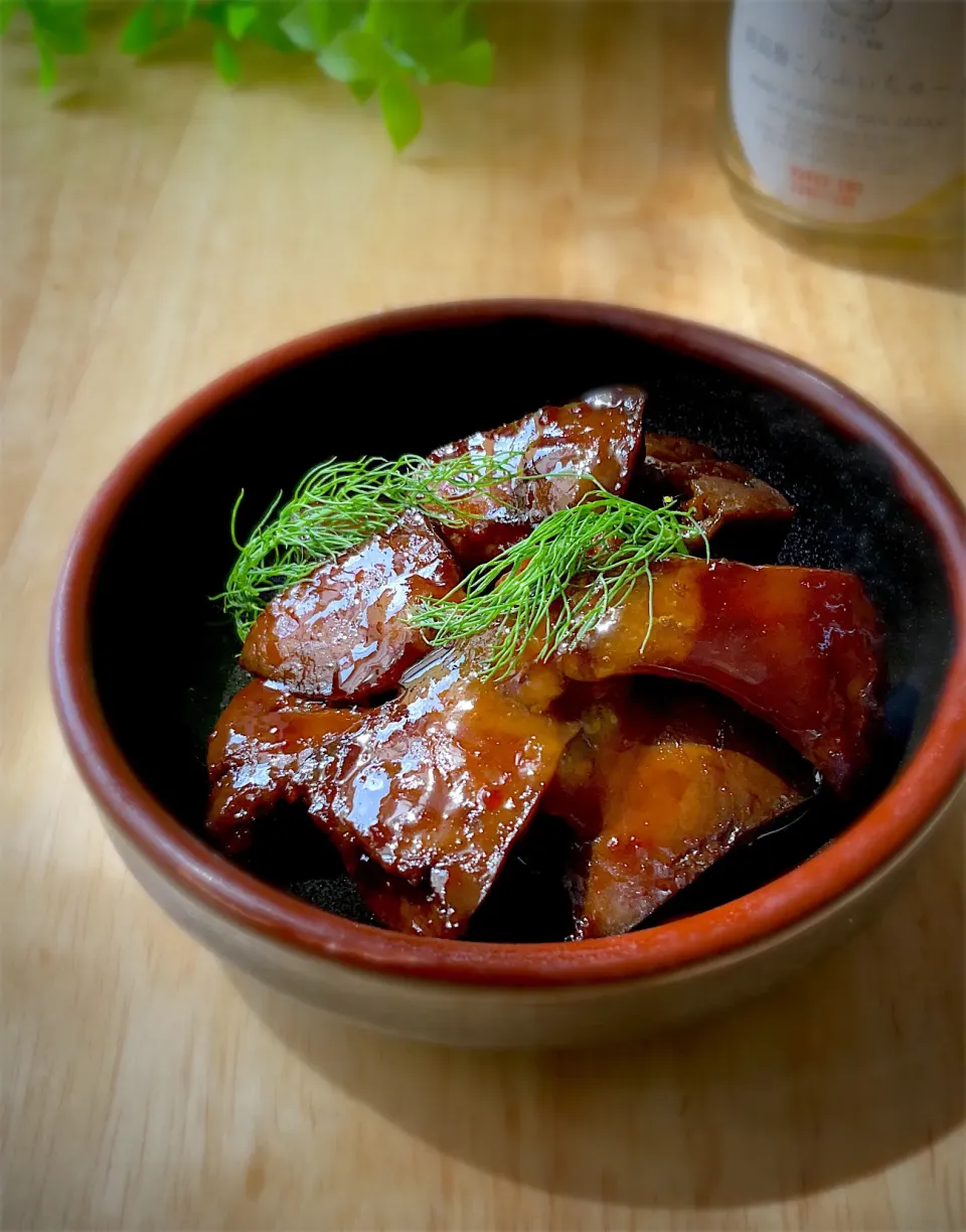 釣り魚🎣クエの肝の梅ジャム煮|9421beruさん