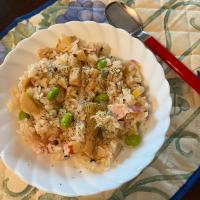 オリジナルめんまで炊き込みご飯風ピラフ♪