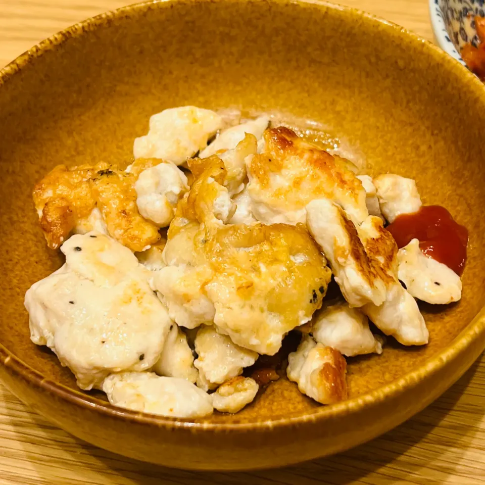 Snapdishの料理写真:鶏むね肉のナゲット風|yuuukaさん