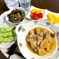 5/23晩ご飯：手羽元のポン酢煮