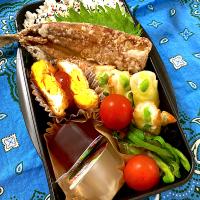 イワシの竜田揚げ弁当