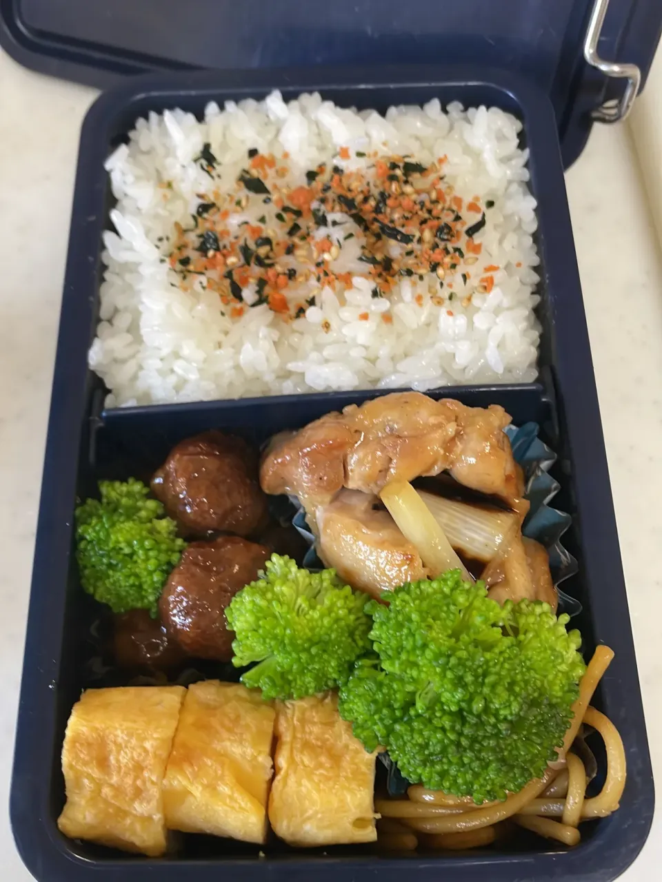 Snapdishの料理写真:2023.5.24 男子高校生のお弁当🍱|かおたまさん