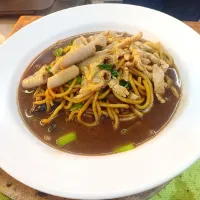 Mee Goreng Basah Perut Babi|lang padongさん